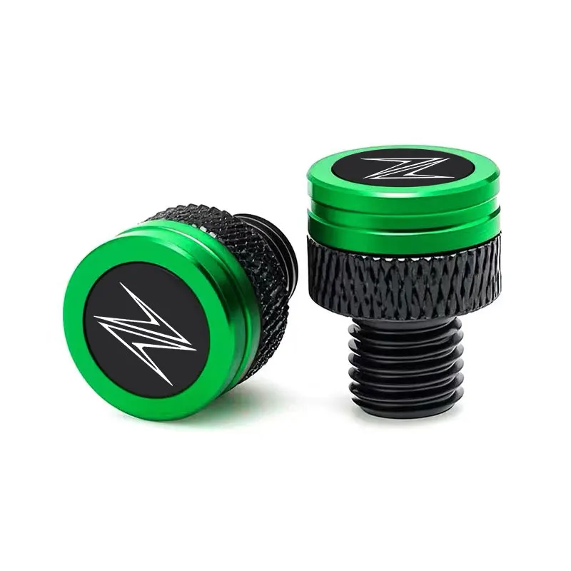 Voor Kawasaki Z900 Z650 Z750 Z400 Z800 Z1000 Ninja 400 650 300 ZX6R ZX10R Motorcycle CNC Achteruitkijkspiegel Zijspiegel Gat Cap plug