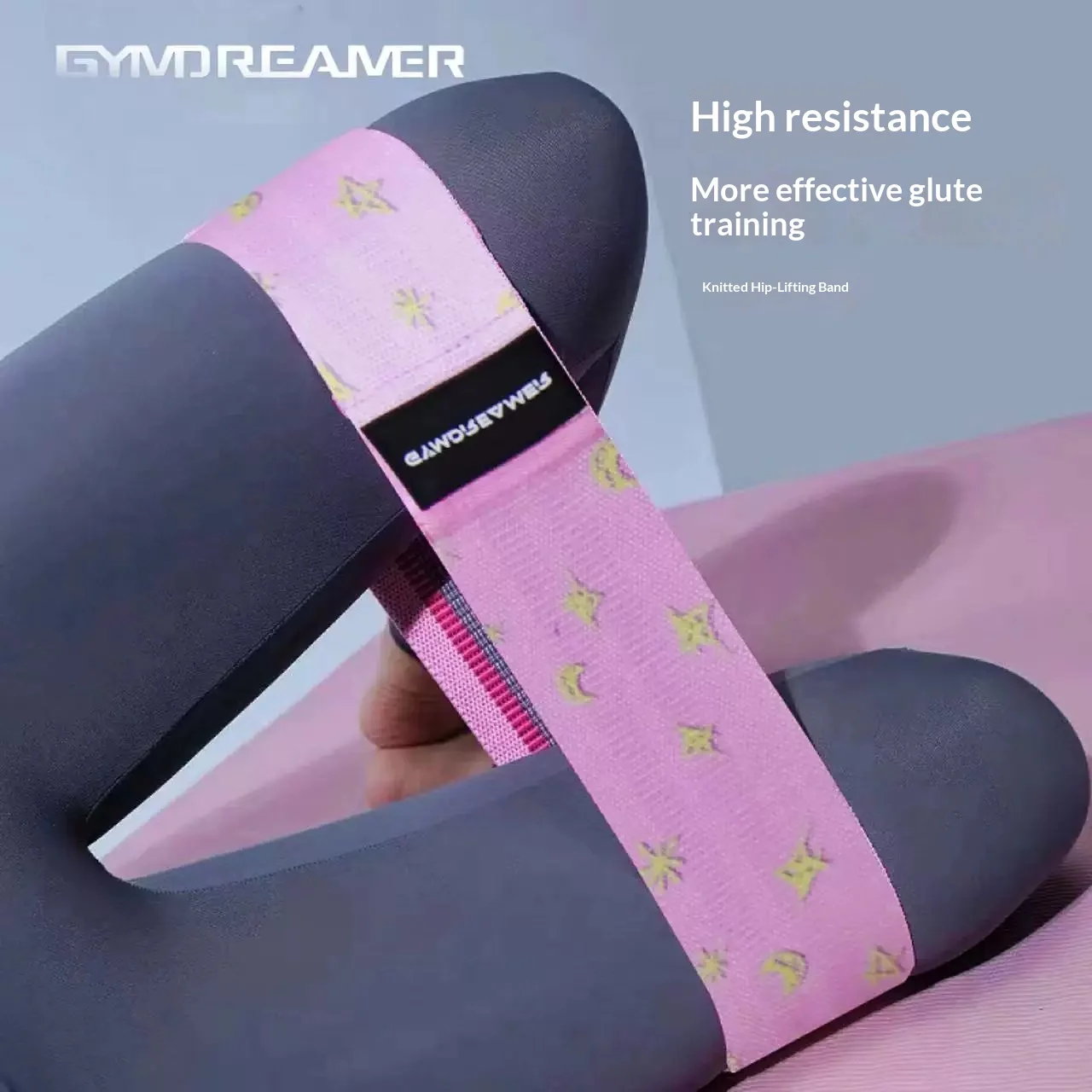 GD elastic band fitness women's resistance band strength training hip hip training artifact squat hip yoga elastic ring