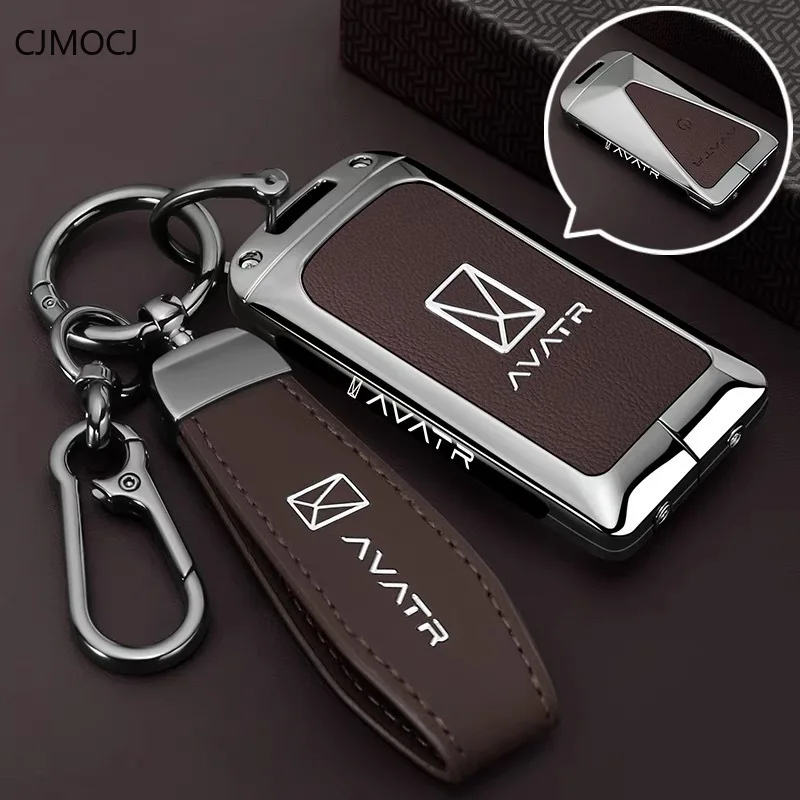 Premium Zinc Alloy Key Cover for Avatr 06 11 07 12 MAX - Protective Key Case Keybag Keychain