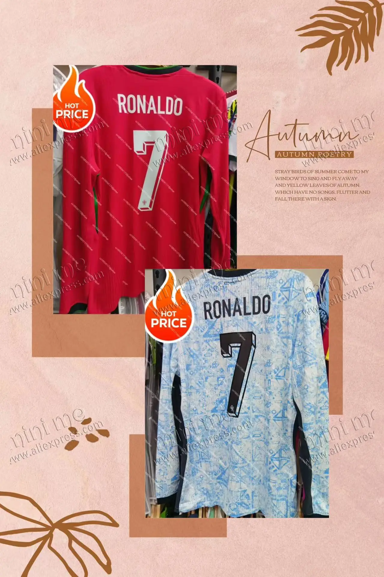 

New 2025 Arriavl CHATGPT-Special Ronaldos 7 Adult Football Jersey Smart Design Jersey Summer Quick Dry Long Sleeve T-Shirt