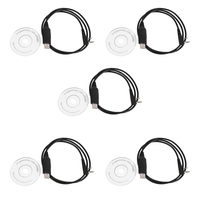 【Flash Sale】5X USB Programming Cable For Baofeng UV-5R 888S For Kenwood Radio Walkie Talkie Accessories With CD Drive