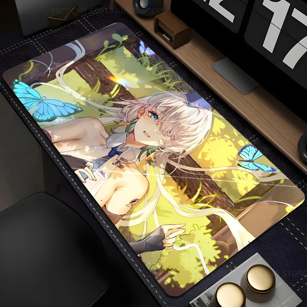 Nikke The Goddess of Victory  Mousepad Mouse Mat Desk Mat With Pad Gaming Accessories Prime Gaming XXL Keyboard Pad