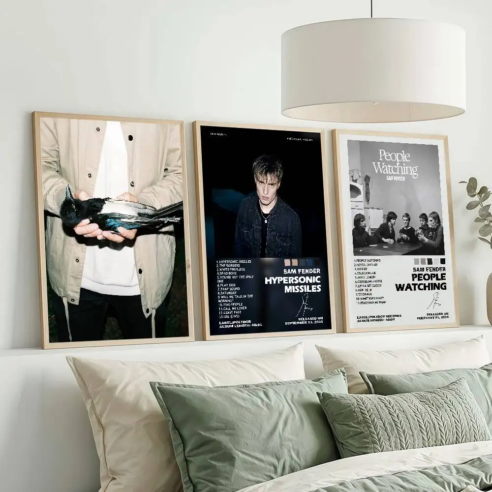 Sänger Sam Fender: Poster zum Anschauen, Dekorationen für Schlafsäle, Wandbilder für Schlafzimmer und Wohnzimmer, Souvenirs