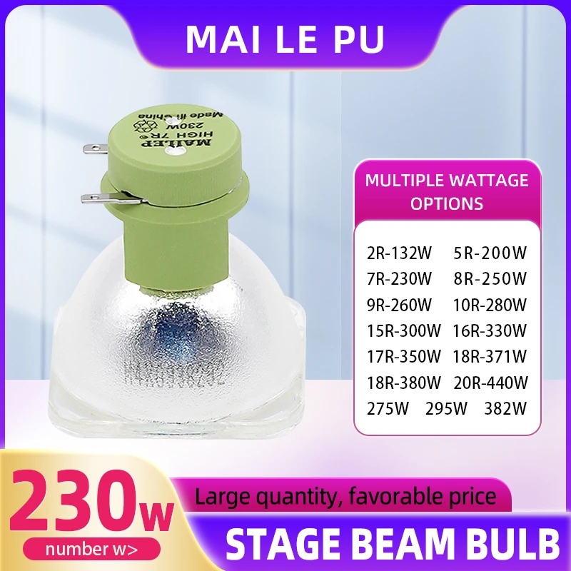 

Super Brightness 7R 230W Bulb Moving Beam Stage Lights Metal Halide Lamps Msd platinum 7r lamp