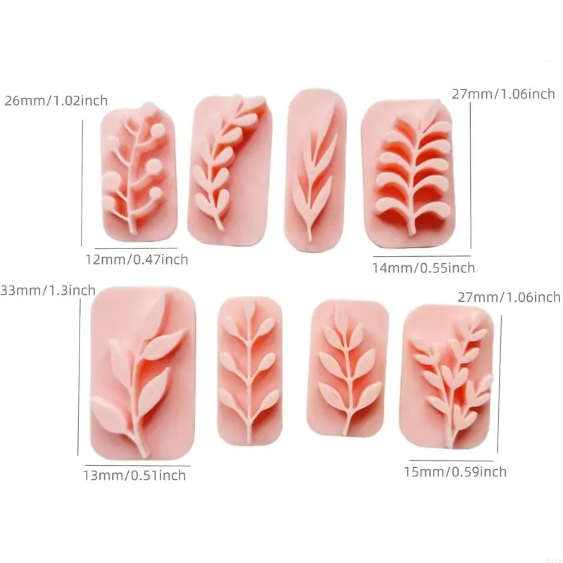 Create Earrings With 8 Piece Clay Mold Set for DIY Enthusiasts