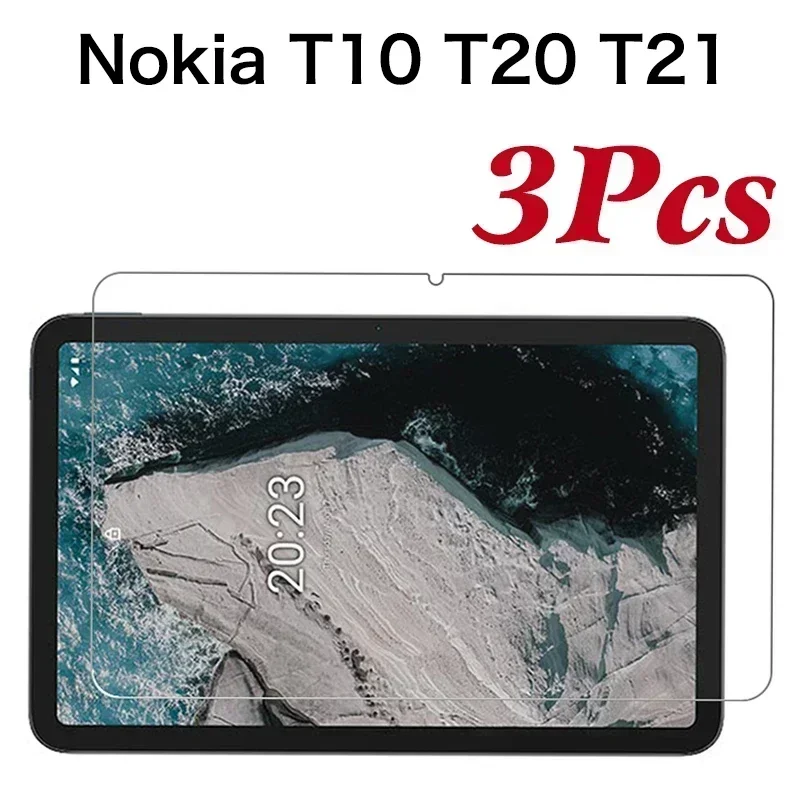 กระจกนิรภัยสำหรับ Nokia T20 10.4 ''TA-1397 TA-1394 TA-1392แท็บเล็ตฟิล์มป้องกันหน้าจอกระจกป้องกัน