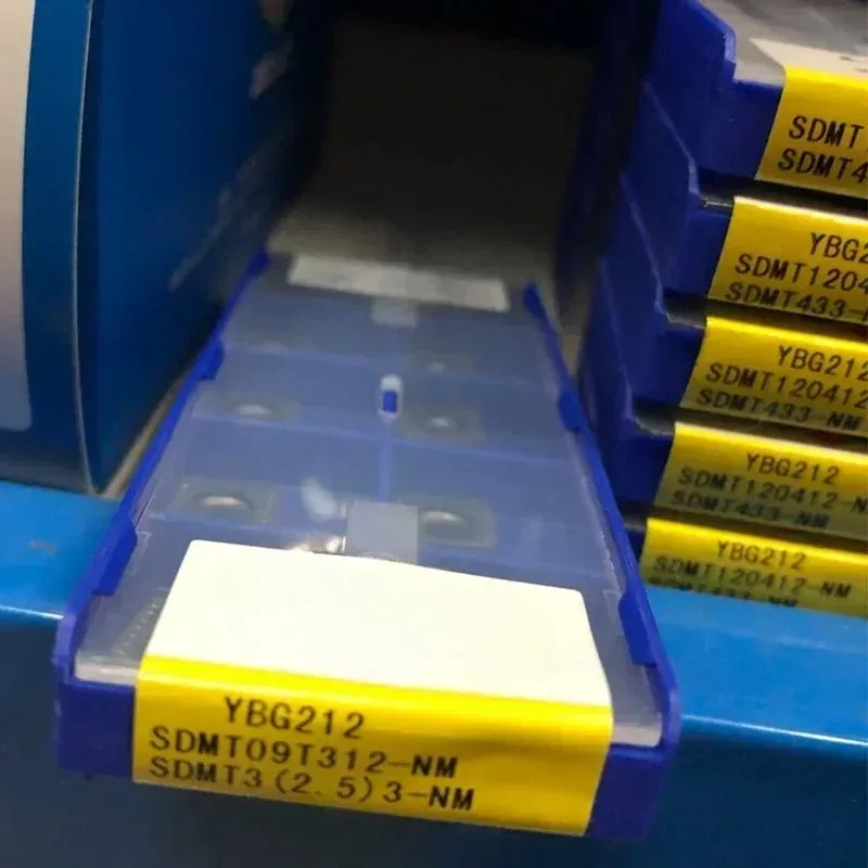 SDMT09T312-NM YBG212 إدراجات الطحن باستخدام الحاسب الآلي - نصائح كربيد للفولاذ المقاوم للصدأ