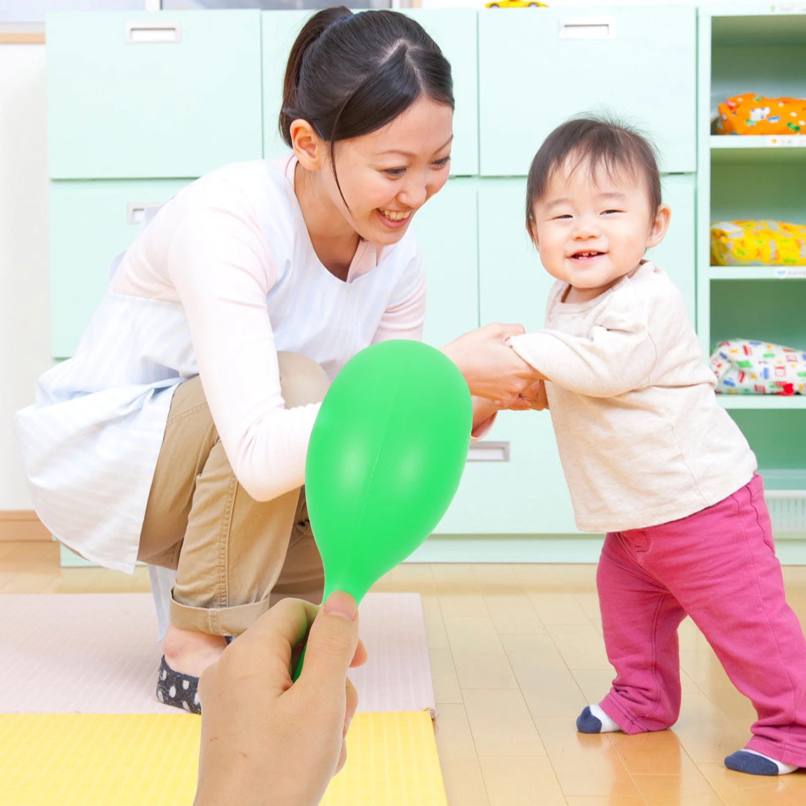 

6 Pcs Maracas Toys for Toddlers Musical Instrument Instruments Children Percussion Puzzle