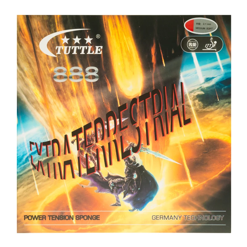 

TUTTLE 888 Extra Terrestrial Table Tennis Rubber Large Pores Tension Ping Pong Sponge High Elasticity for Spin Fast Attack