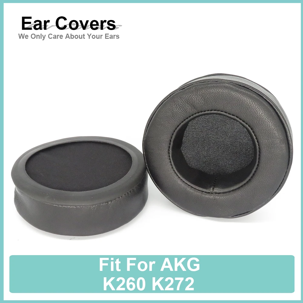 K260 K272 Nút Tai Nghe Bằng Cho Tai Nghe AKG Tai Nghe Da Cừu Mềm Mại Thoải Mái Earcushions Miếng Lót Xốp