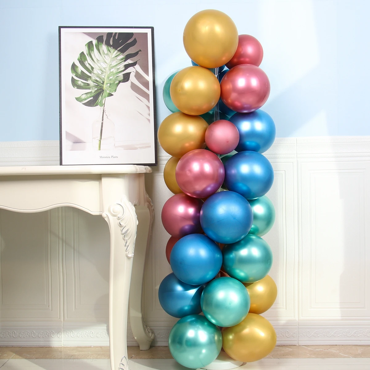 Ballonnen Stand Ballon Houder Kolom Ballon Basis Paal Bruiloft Verjaardagsfeest Decor Kids Baby Shower Benodigdheden Baloon Ondersteuning Boog