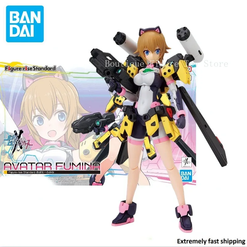 

In Stock Original Bandai Figure-rise Standard GUNDAM Hoshino·Fumina Assemble Figure Anime Model Toy Collect Action Gift