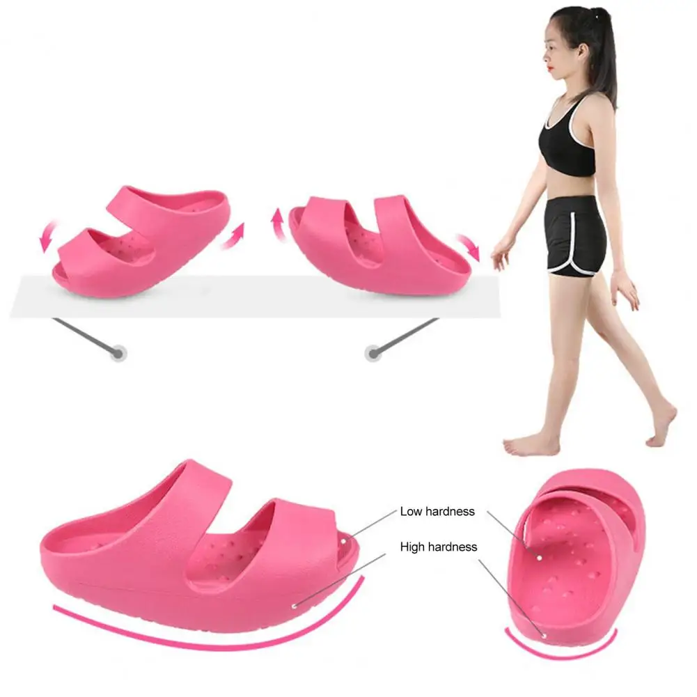 Non-Slip 1 Pair Massage Wedge Sandals Swing Slippers EVA Fitness Sports Shoes