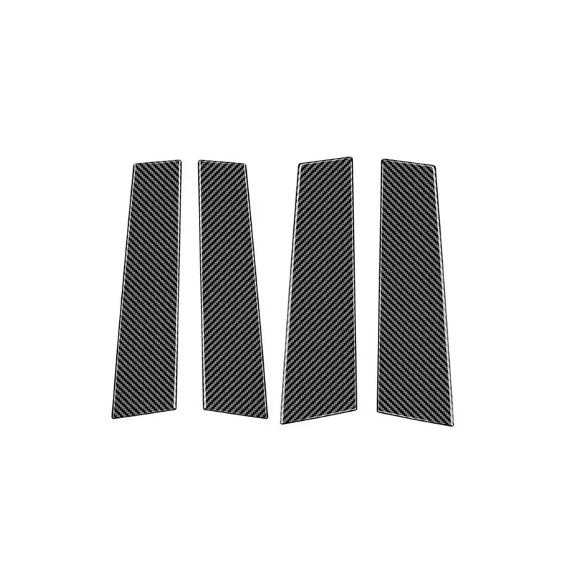 

A54P-Car Window Door Column B Pillars Post Cover Trim For Honda HRV 2022 2023 Mirror Effect Sticker