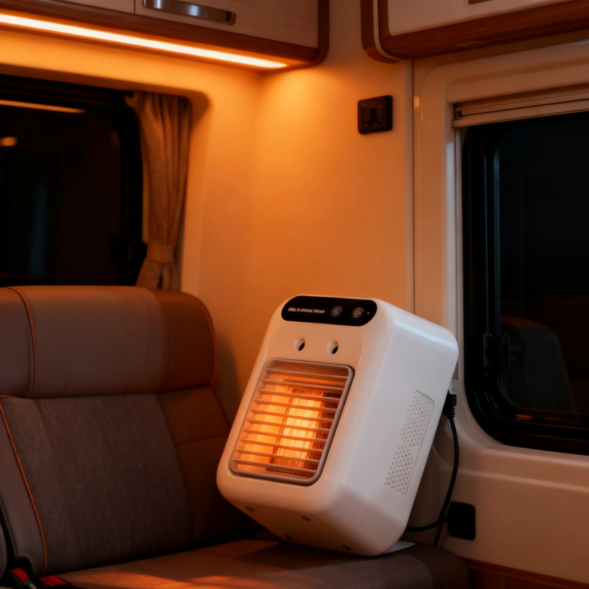 Ventilador de ar quente com economia de energia e umidificação 2025