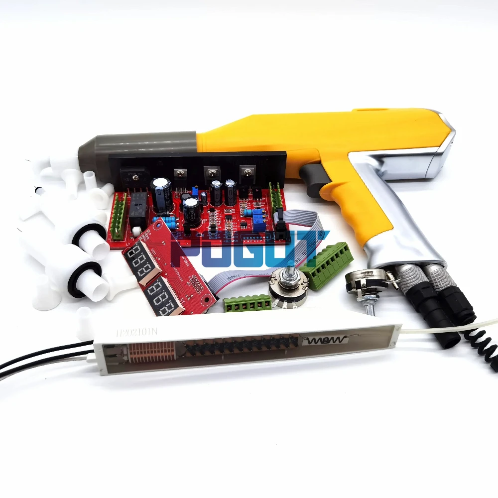 

Система распылительного пистолета: плата управления, высоковольтный генератор, каскадный трансформатор для электростатических установок порошковой окраски GM02, GM03