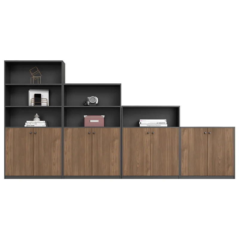 File Cabinet Office Partition Low  Combination Wooden Wall Office  Locked Storage  Office Cabinet