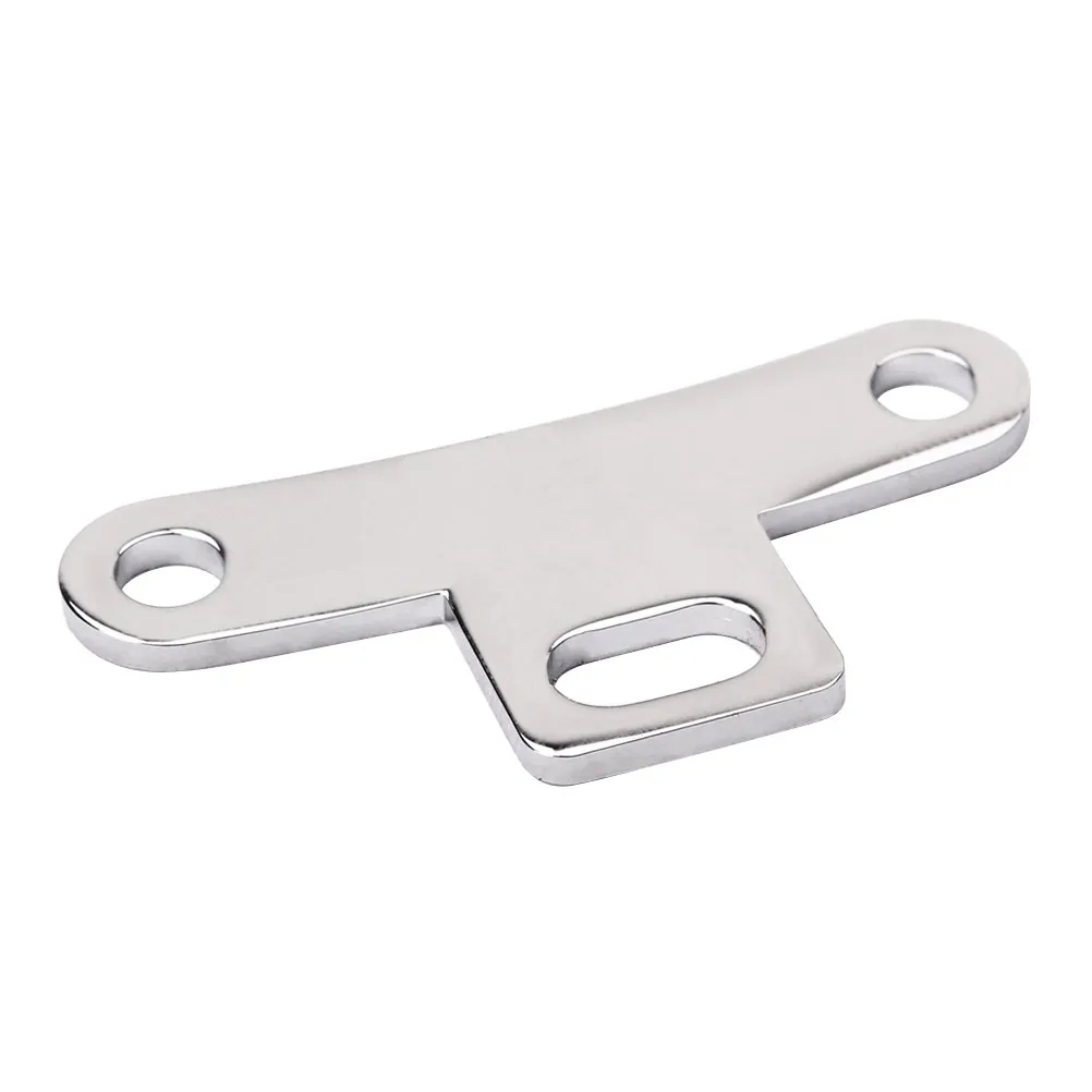 Chromium Color T Shape Tailpiece Light Banjo Mount Bracket Guitar Accessories Instrument Parts Replacement Guitar Tailpiece