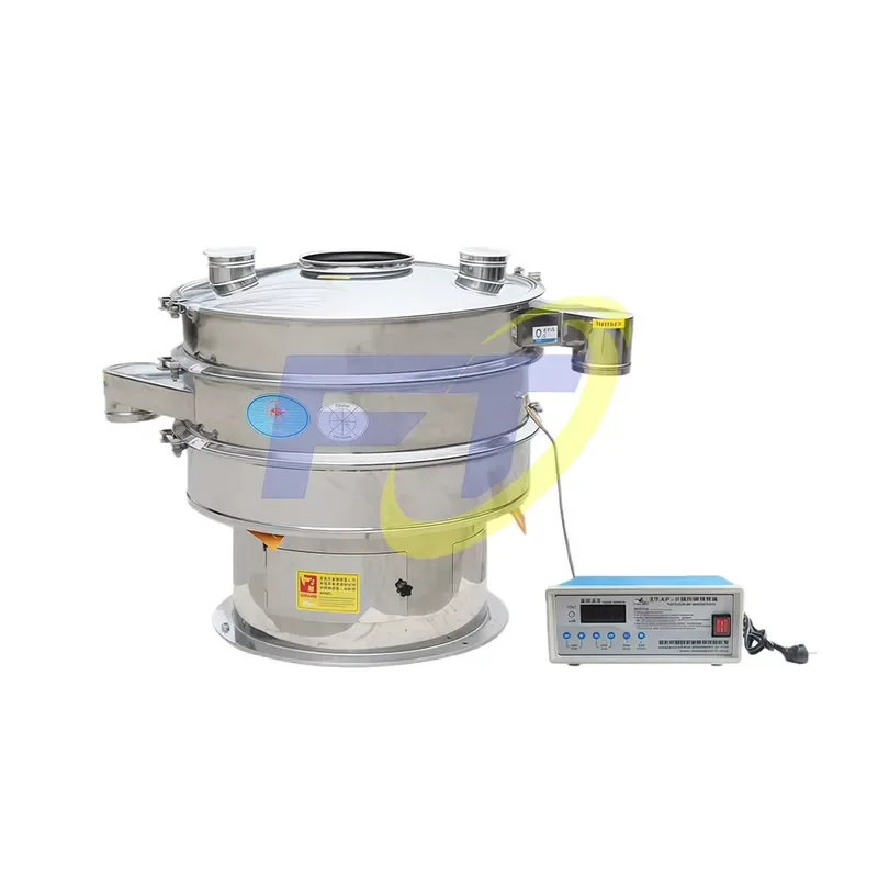 i Ultrasonic Screen Separator for Quartz Silica Alumina Non-Metallic Powders Ultra Fine Grading