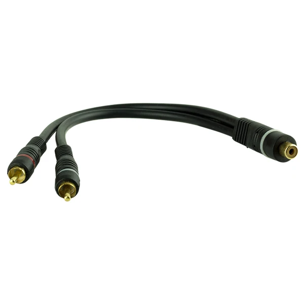 ANFİ Y CABLE 1 FEMALE to 2 MALE 25 CM CABLE