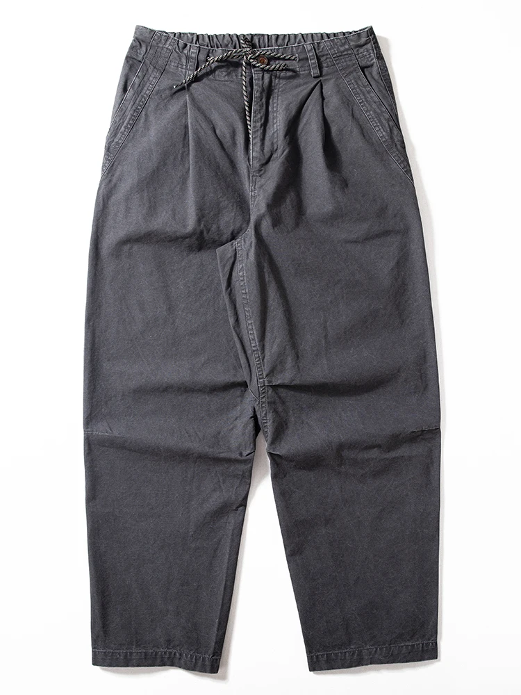 

Men's Casual Cotton Jeans High Street Trend Loose Wide Leg Pants Vintage Waed Pure Cotton Comfortable Loose Fit Trousers