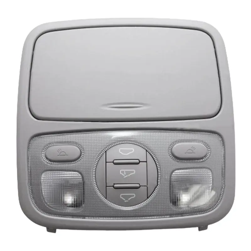 A80X-Para Kia Rondo Carens 07-12 928101D000QW 92810-1D000QW Lâmpada de Teto do Console do Teto Solar Cinza Caixa de Óculos de Leitura do Teto