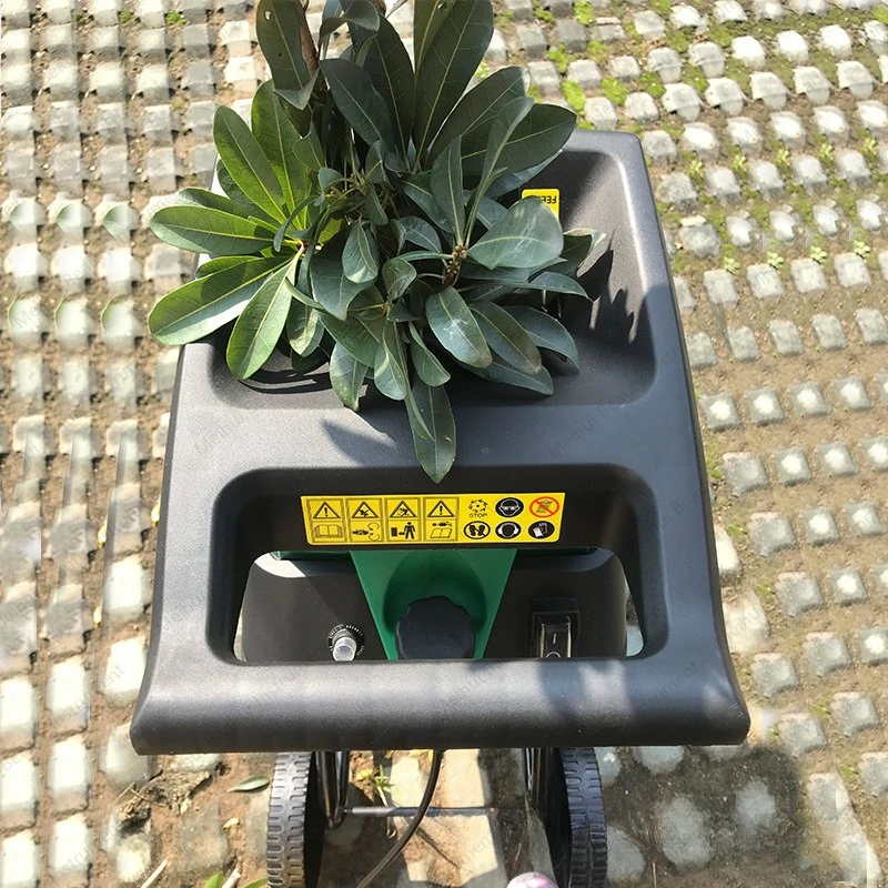 Electric Branch Crusher Small Household Factory Direct Sales Fruit Garden Branch Crusher High Power Wood Crusher