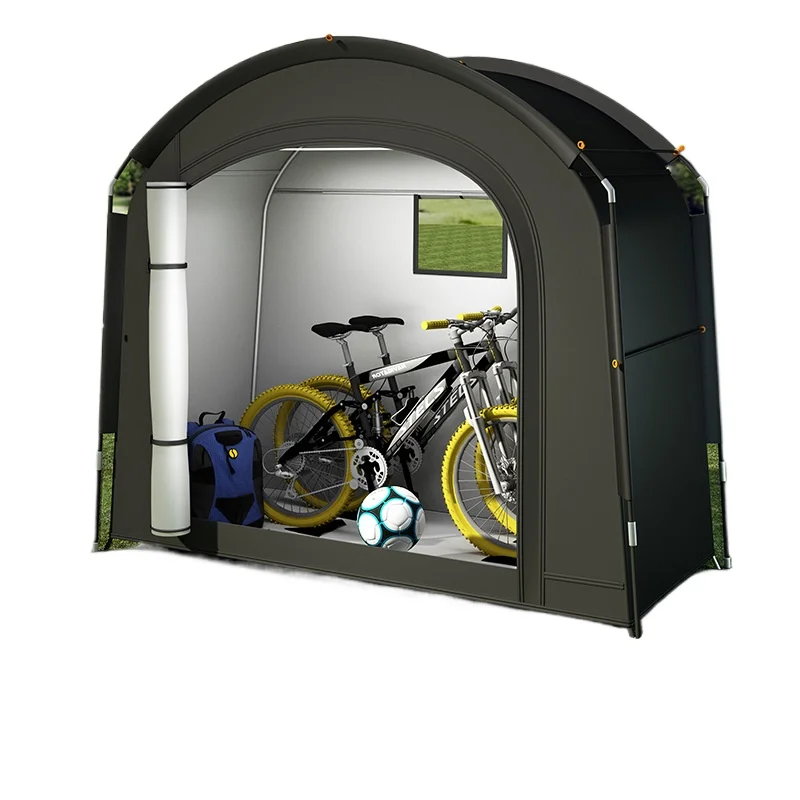 Outdoor Storage Tent for Large Spaces Waterproof Windproof Insect Proof Portable Bike Storage Tent for Outdoor Use