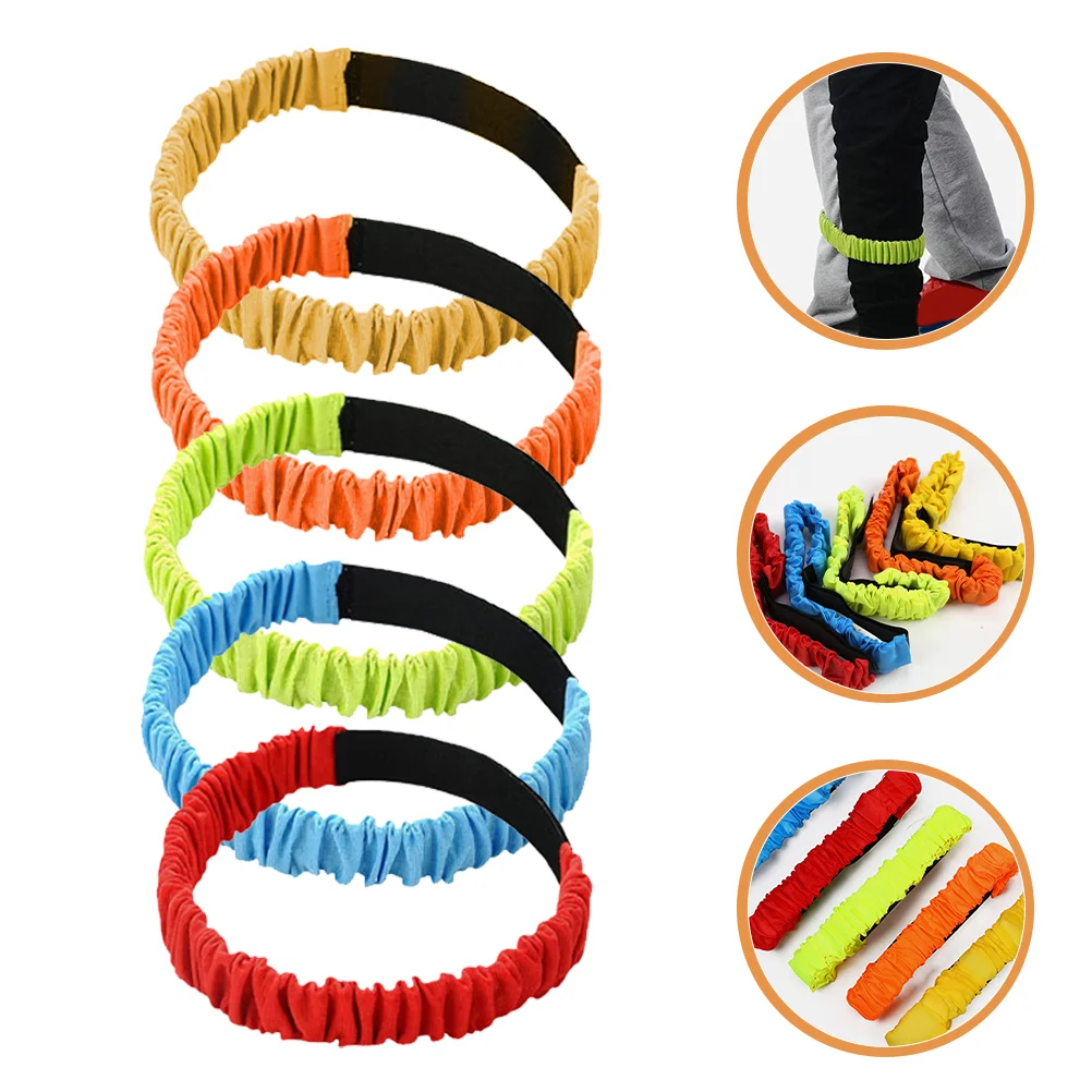 Sangle d'attache en corde, bandes de course à jambes, accessoires d'interaction Parent-enfant, jeux d'exercice