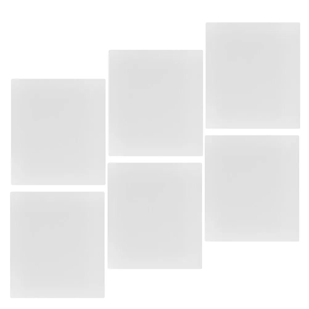 6Pcs 3D Printing Pen Tracing Board Clear PVC Drawing Mat Transparent Craft Painting Copy Boards Translucent Sketch Tool Portable