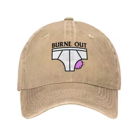 Custom Classic Cotton Burne Out Funny Quotes Baseball Cap for Men Women Breathable Dad Hat Sun Protection