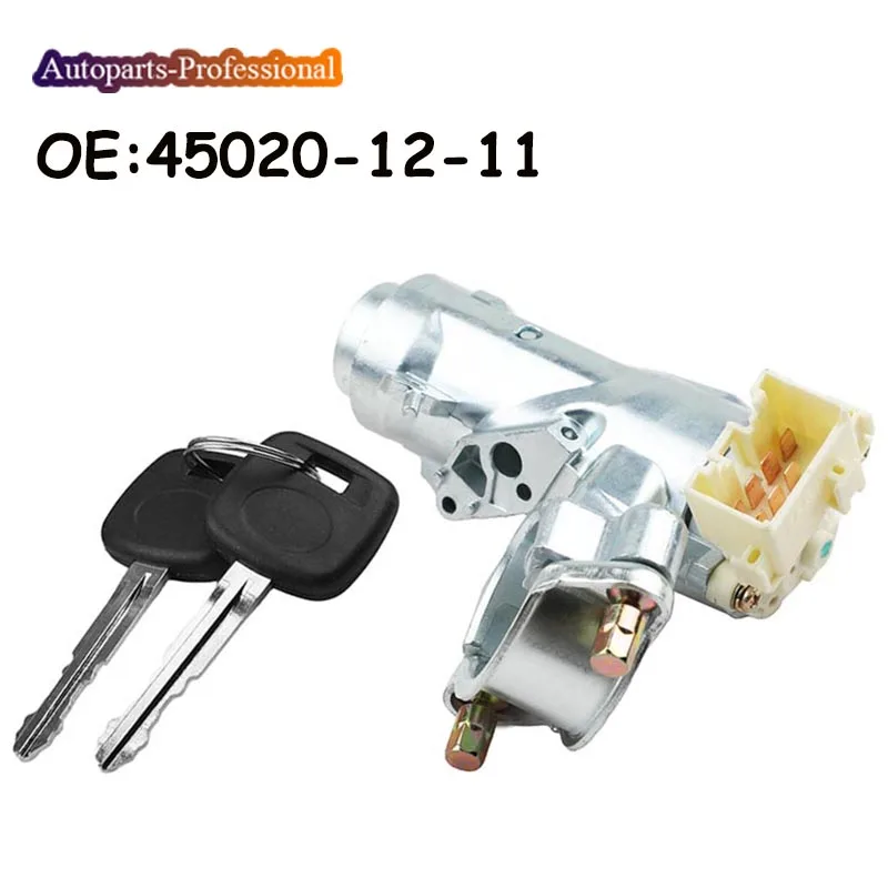 New Ignition Switch Assembly With 2 Keys 450201211 45020-12-11 45020-38-1 45280-12321 For Toyota Corolla RAV4 1998 1999 2000