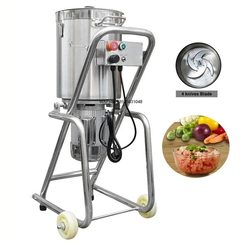

Large Industrial Food Processing Equipment 32L 220V Electric Food Chopper Machine