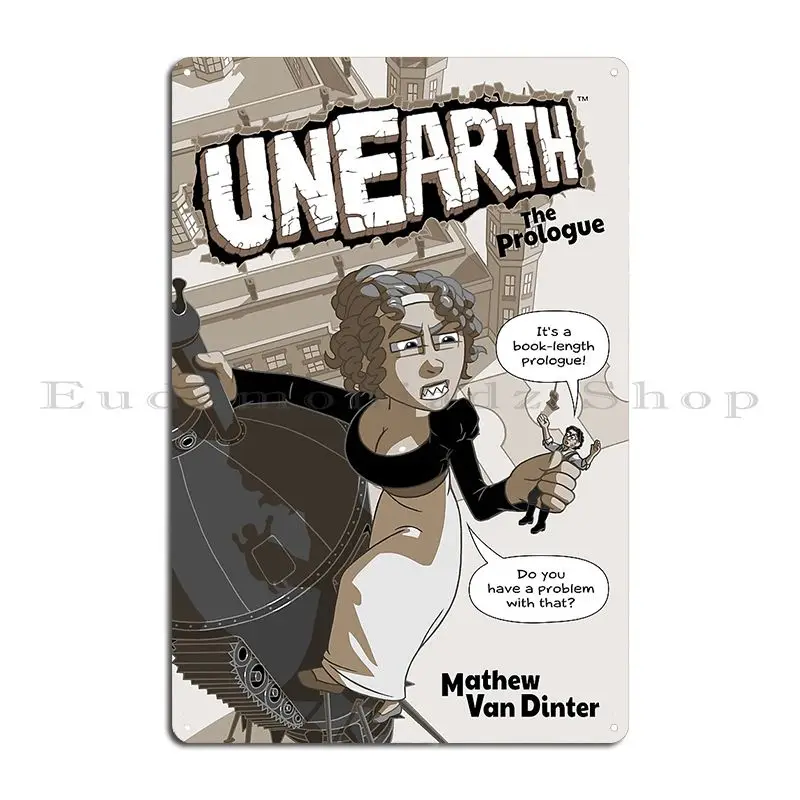 Unearth Cover Art Metal Signs Wall Decor Wall Cave Living Room Pub Design Tin Sign Poster