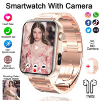 Smart Watch Men Women with Camera Video Player Heart Rate 1.9\