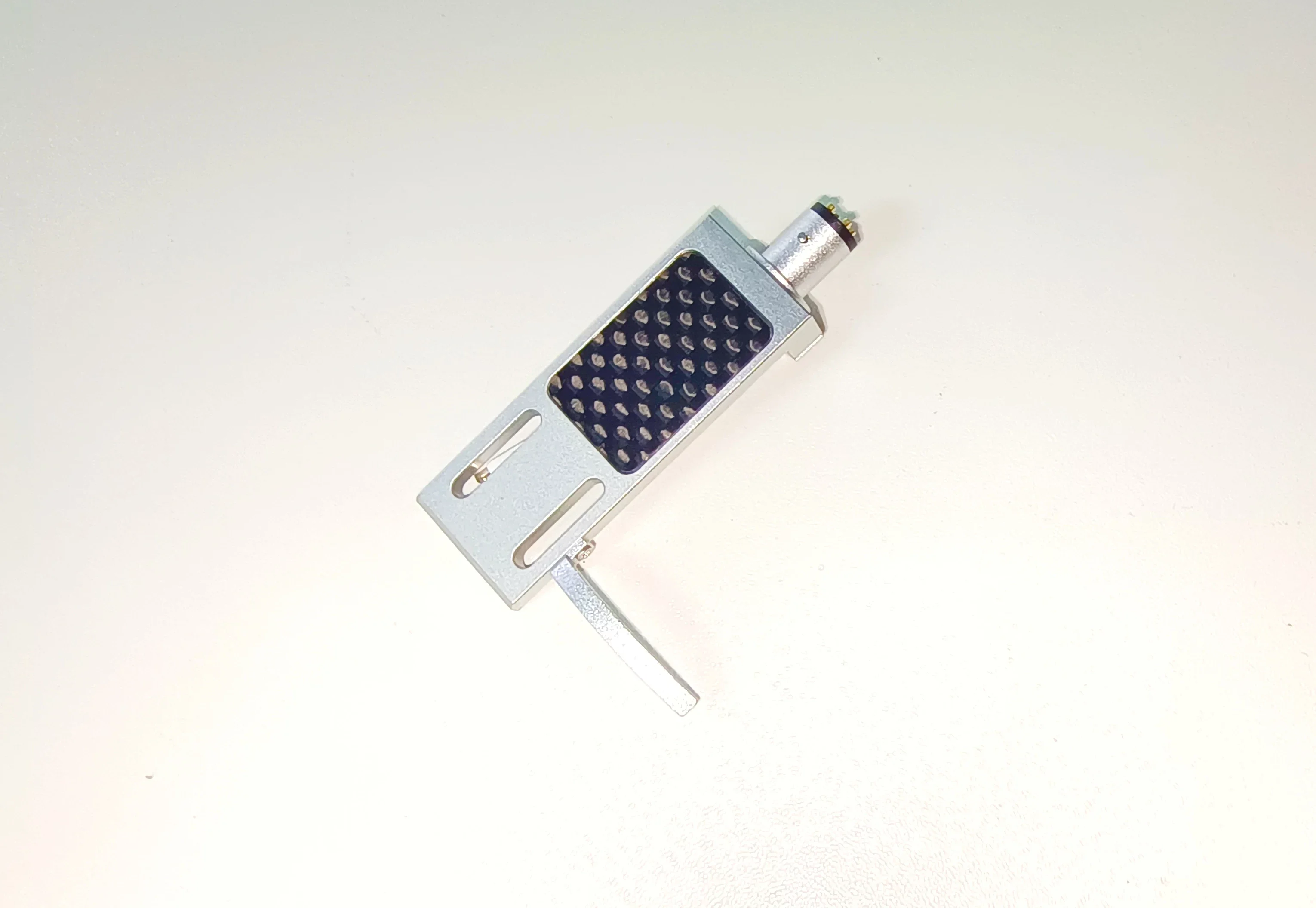 1pcs Audiophile Adjustable Azimuth Tonearm Stand Aviation Aluminum LP Vinyl Turntable Bracket With Tonearm Cable
