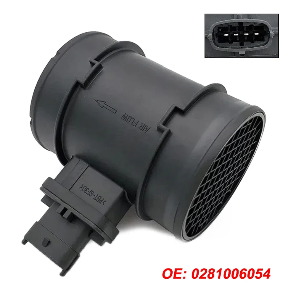0281006054 nuevo Sensor medidor de flujo de aire masivo MAF para Suzuki Fiat Alfa Romeo Lancia Jeep Swift 0281006055 55220715 alta calidad