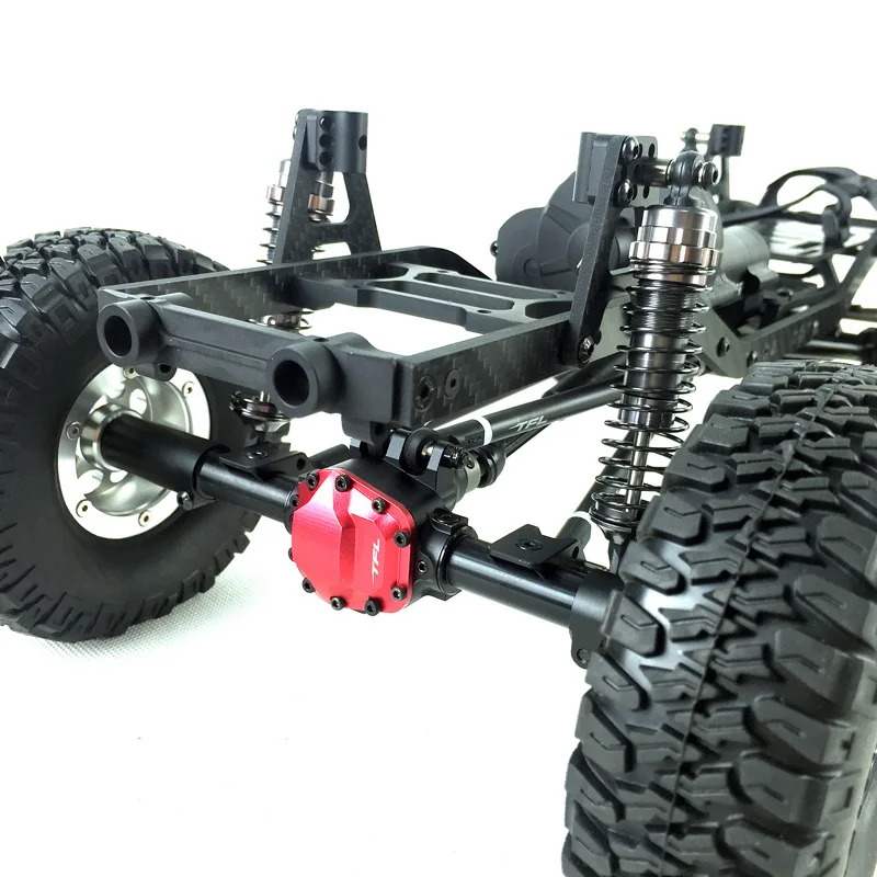 

TFL Crawler CNC 1/10 4WD SCX10-II T-11 RC Металлическое шасси Модель без корпуса