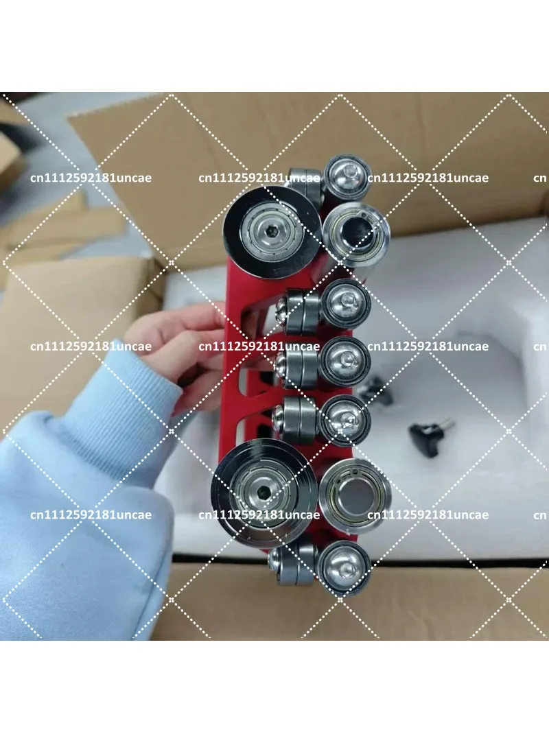 Heavy Duty 2 Station Metal Bender Roller Machine, Sheet Metal Edge Rolling Folder, Practical Roof Processing Tool