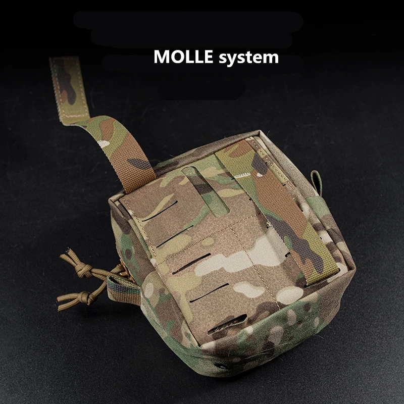 حقيبة كيس مولي GP مقطوعة بالليزر، حقيبة صيد صغيرة لحزام الحزام التكتيكي وحزام الصدر #5