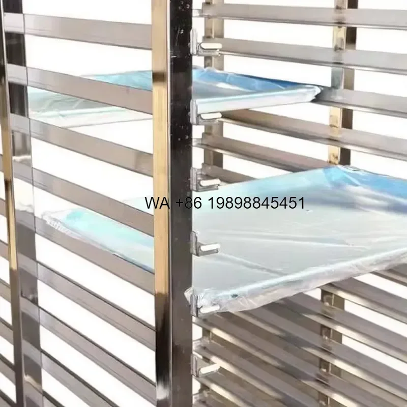 Wmwmnu Stainless Steel Welded Bent Mushroom Growing Rack Multi Function Drying Storage Cart Good Air Permeability
