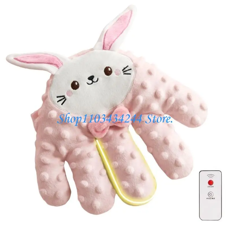 Cartoon Baby Soothing Hand Pacify Pillow for Sleep Gentle Patting Mimics Hug