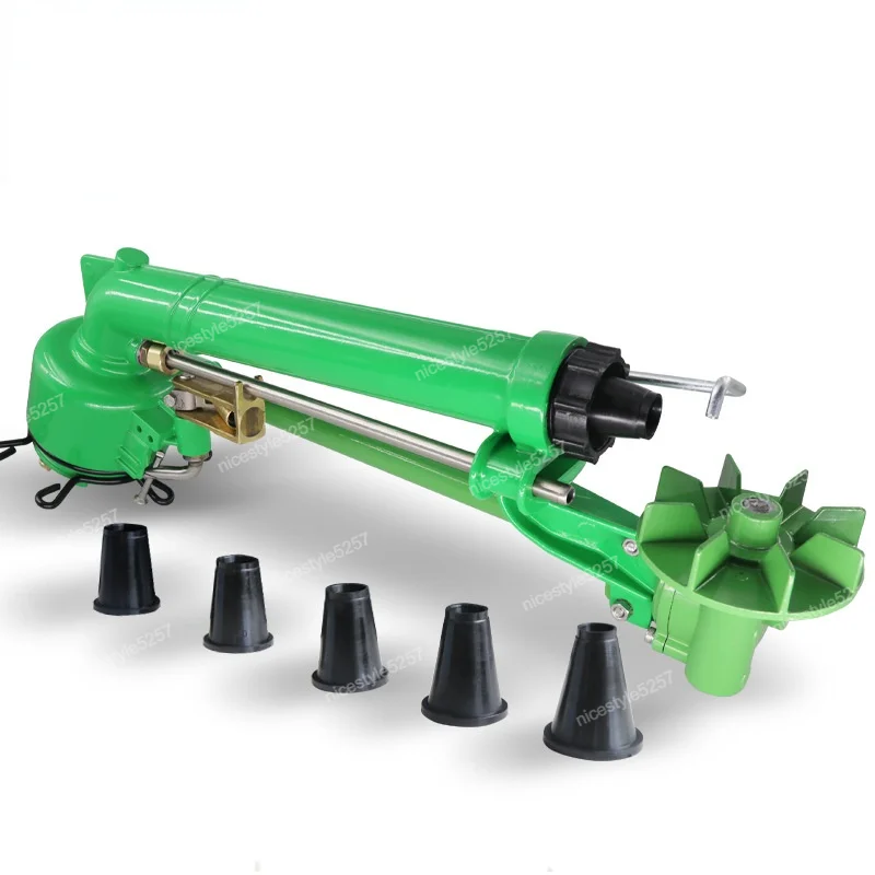 Agricultural Irrigation 40 Turbine Worm Spray Atomization Dust Temperature Nozzle 360-degree Adjustable Angle Irrigation Spray