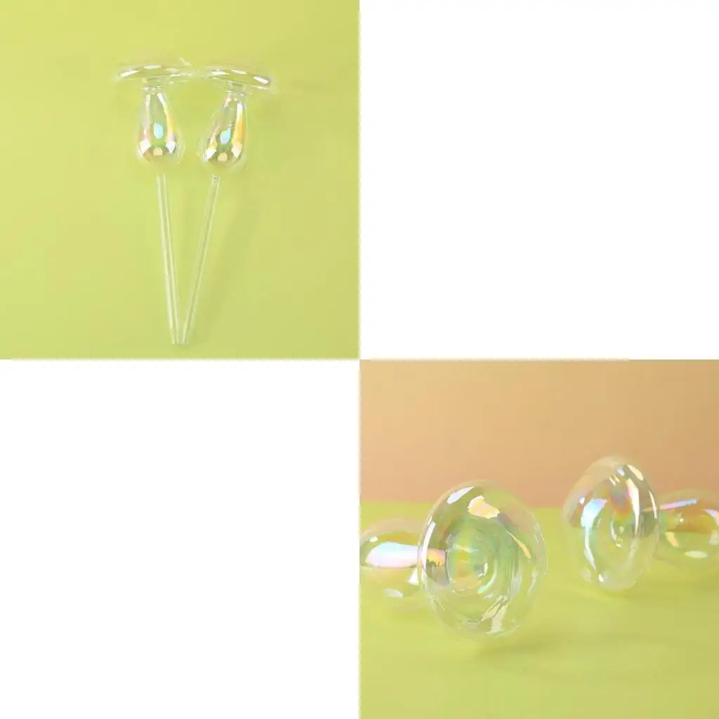 

Mushroom Watering Device Automatic Plant Watering Globes Glass Water Irrigation Device Garden Watering Planter