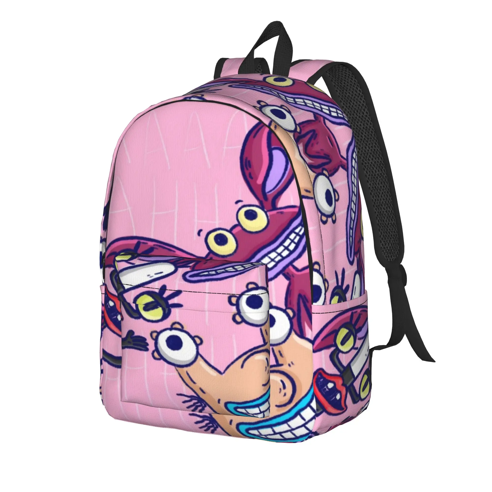 Aaahh Real M-Monsters  Backpack for Men Women Teenage Student Business Daypack  College Shoulder Bag Outdoor