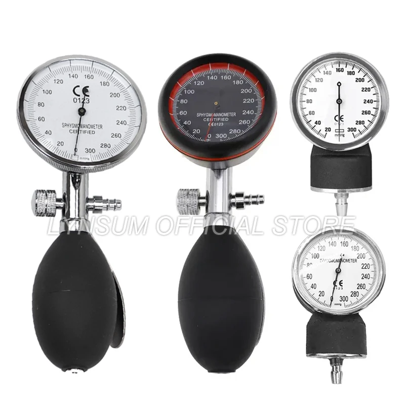 Medical Blood Pressure Monitor Gauge Dial Meter Inflation Ball Replacement Accessory for BP Cuff Arm Aneroid Sphygmomanometer