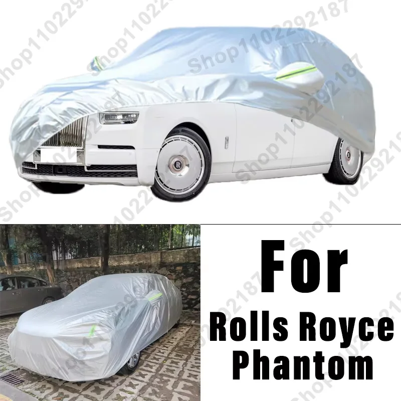 

For Rolls Royce Phantom Outdoor Protection Full Car Covers Snow Cover Sunshade Waterproof Dustproof Exterior Car Accessories