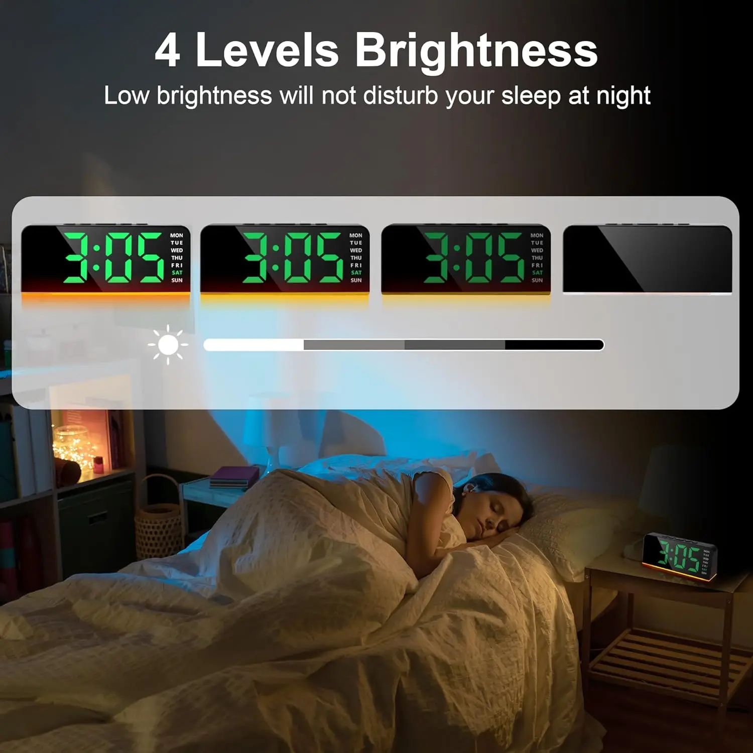 Thumbnail 4 - #12 Latest LED Bedside Alarm Clocks Updates