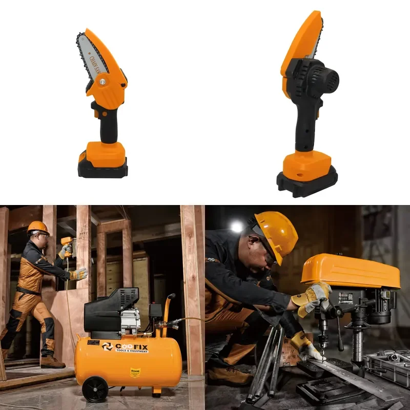 

【CHIMU HOME】 4 inch 6 inch 12 inch 550W 21V cordless mini chainsaw