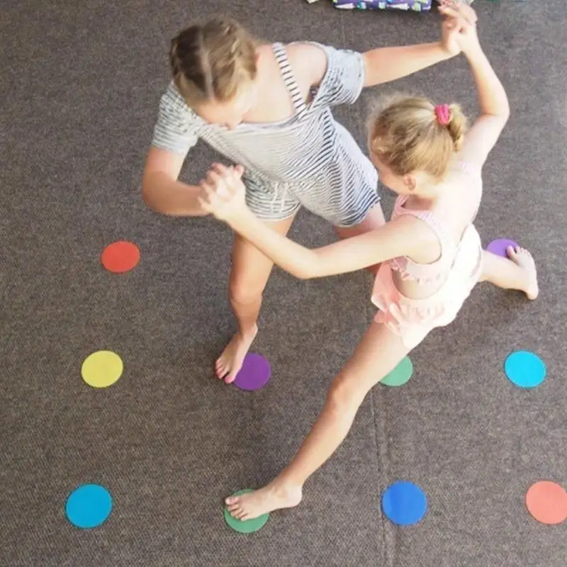 

Set Of 30 Carpet Dots Markers Sport Dots Markers Carpet Floor Dots for Teaching Game Kindergarten Classroom Decoration